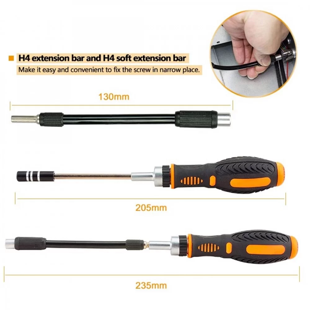 Picture of JAKEMY JM-6113 73 in 1 Household Hardware Screwdriver Repair Tool Set